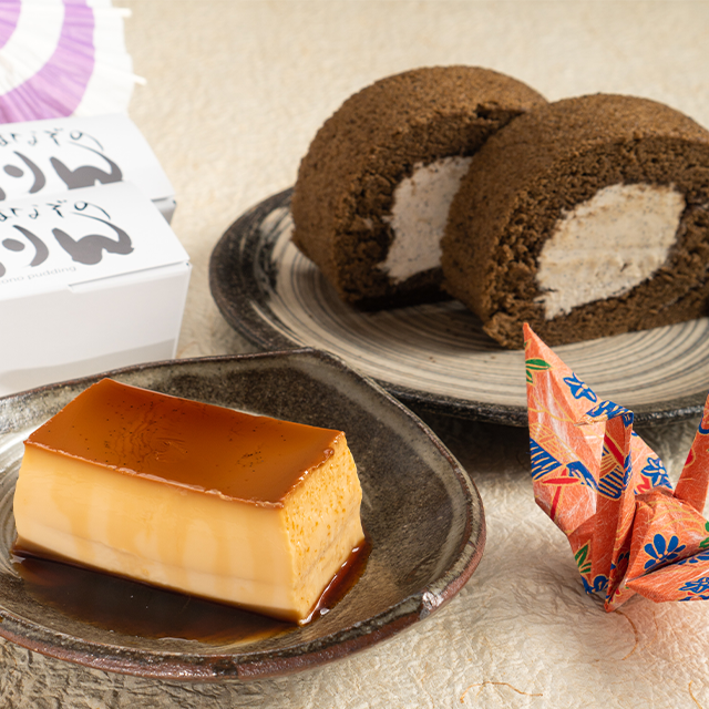 ほうじ茶ロールのセット